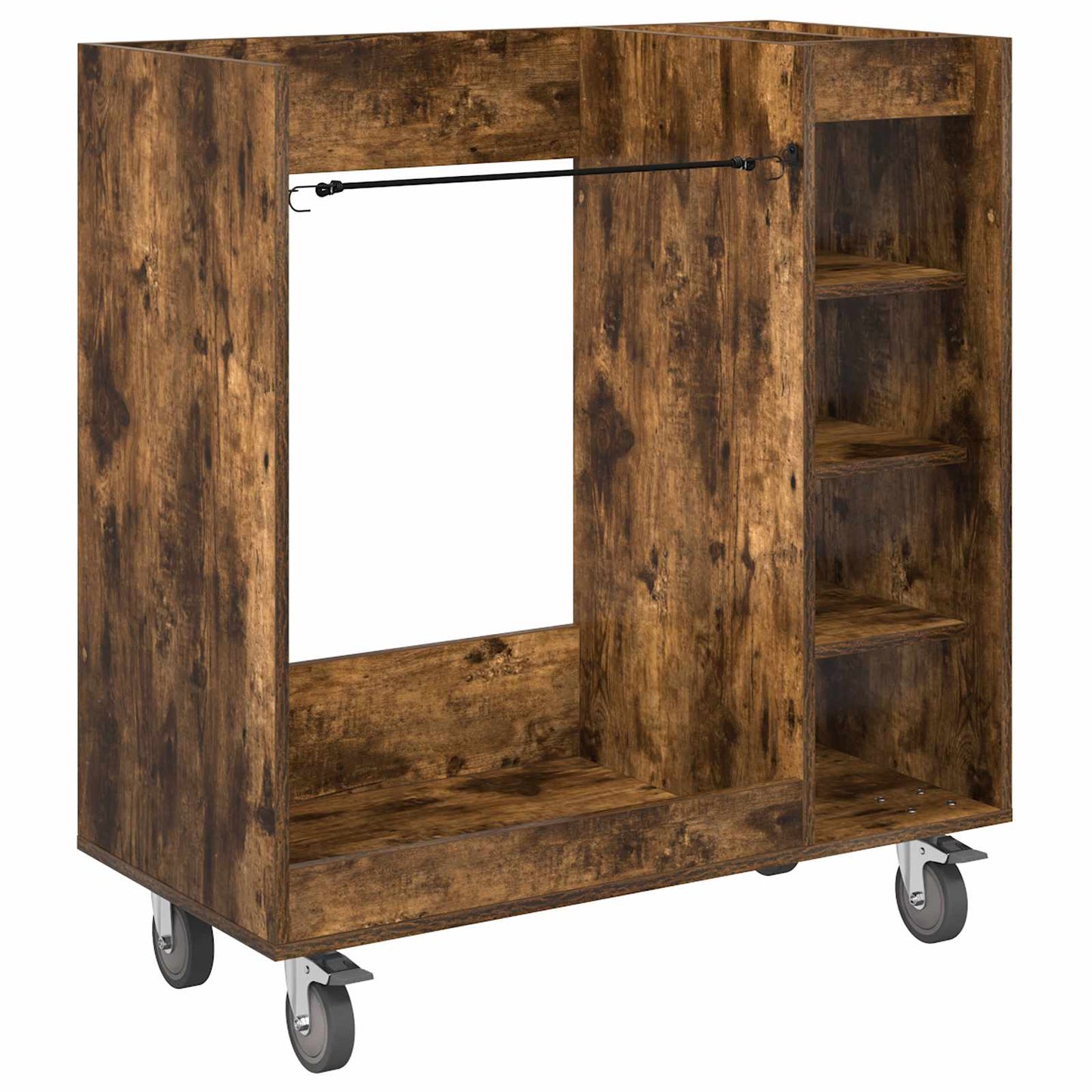 Armadio per Golf con ruota Rovere fumÃ© 90 x 45 x 98 cm