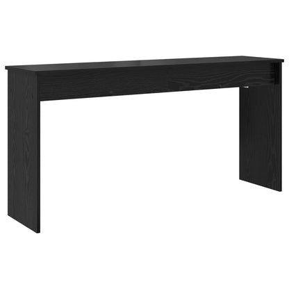 Supporto per Tastiera Rovere Nero 130 x 32 x 64 cm