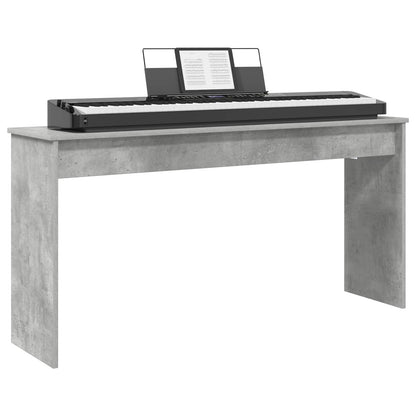 Supporto per Tastiera Grigio cemento 130 x 32 x 64 cm