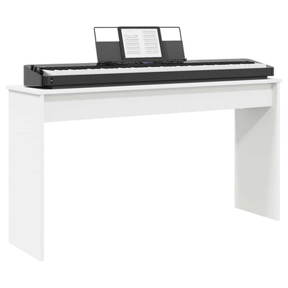 Supporto per Tastiera Bianco 120 x 32 x 64 cm Legno multistrato