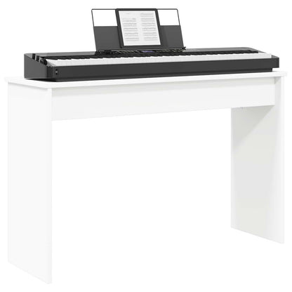Supporto per Tastiera Bianco 100 x 32 x 64 cm Legno multistrato