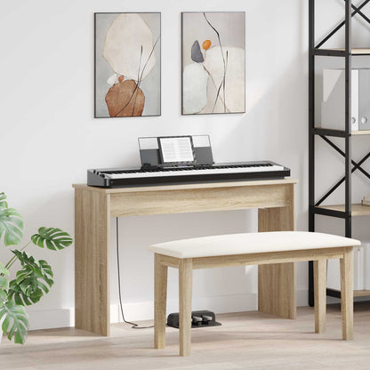 Supporto per Tastiera Rovere Sonoma 100 x 32 x 64 cm
