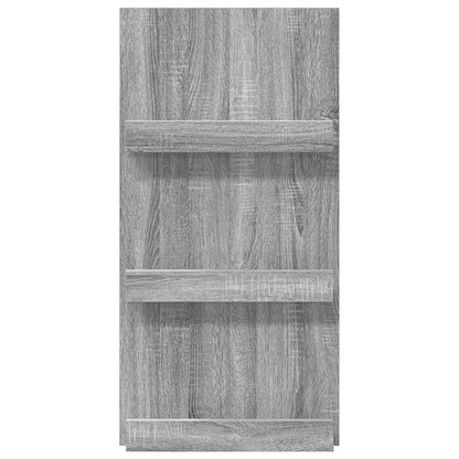 Scaffale per riviste Grigio Sonoma 51 x 11 x 102 cm