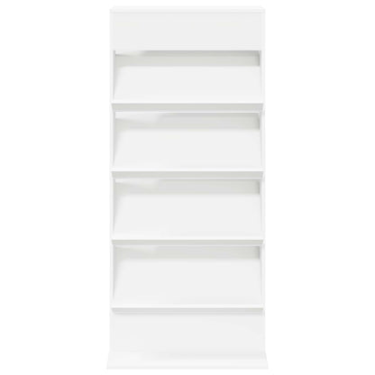 Scaffale per riviste Bianco 70 x 41 x 156 cm Legno multistrato