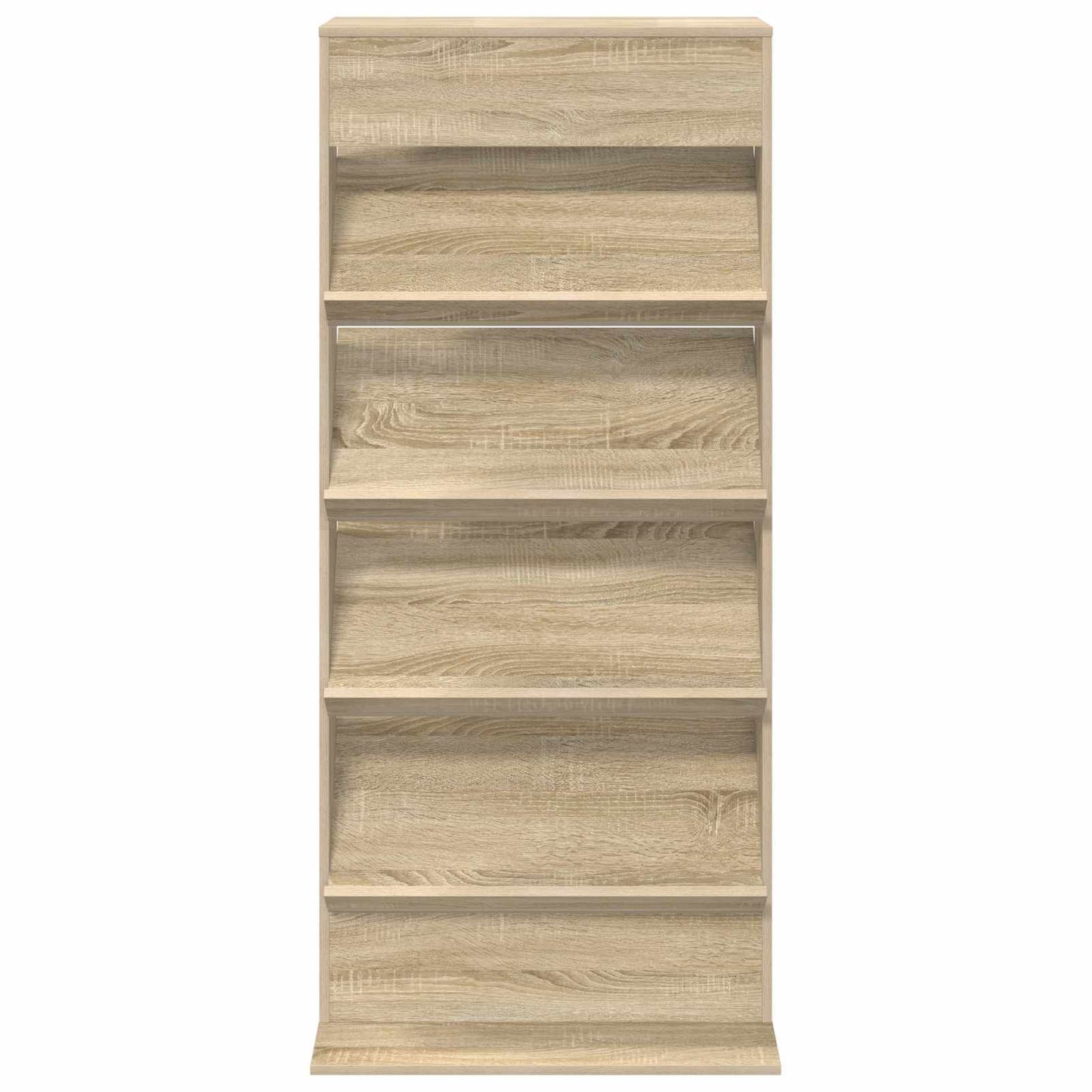 Scaffale per riviste Rovere Sonoma 70 x 41 x 156 cm
