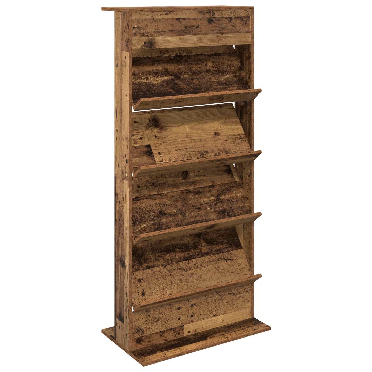 Scaffale per riviste Legno vecchio 70 x 41 x 156 cm