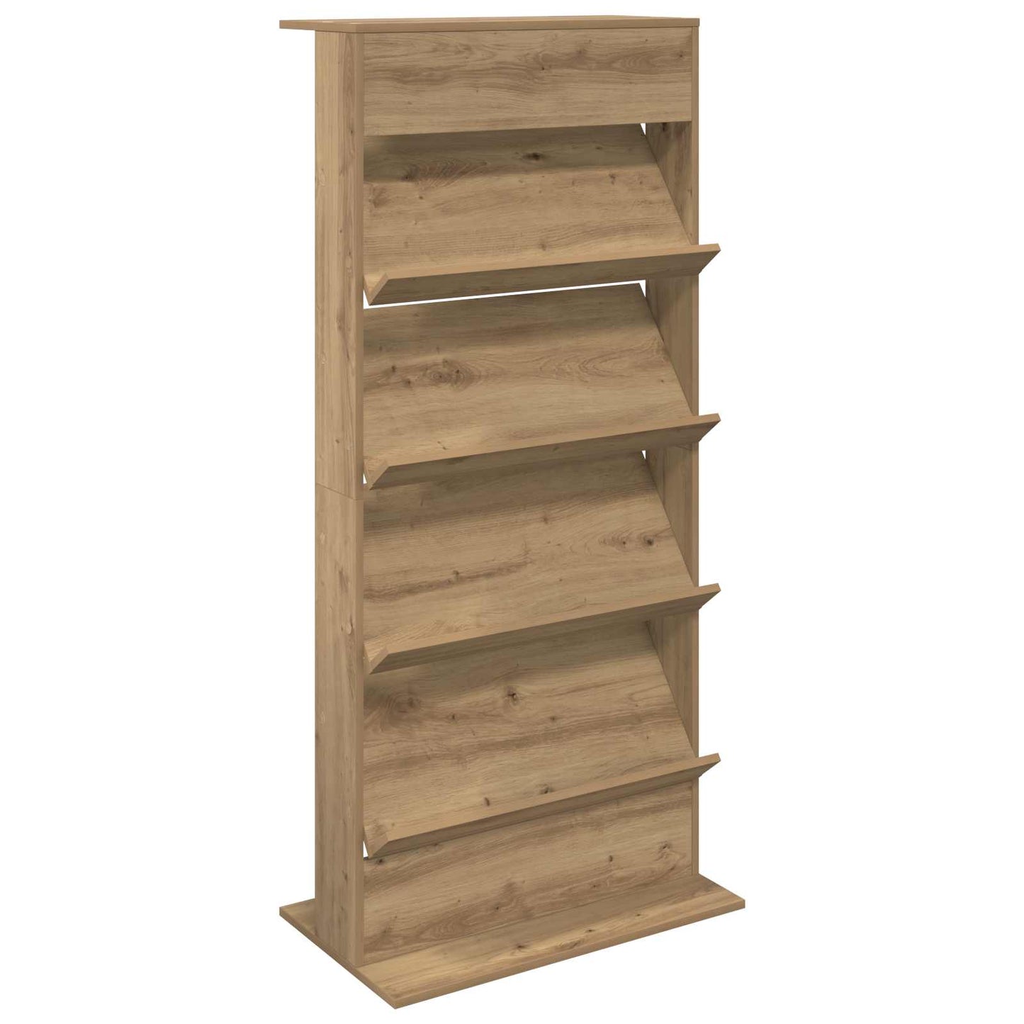Scaffale per riviste Rovere artigianale 70 x 41 x 156 cm