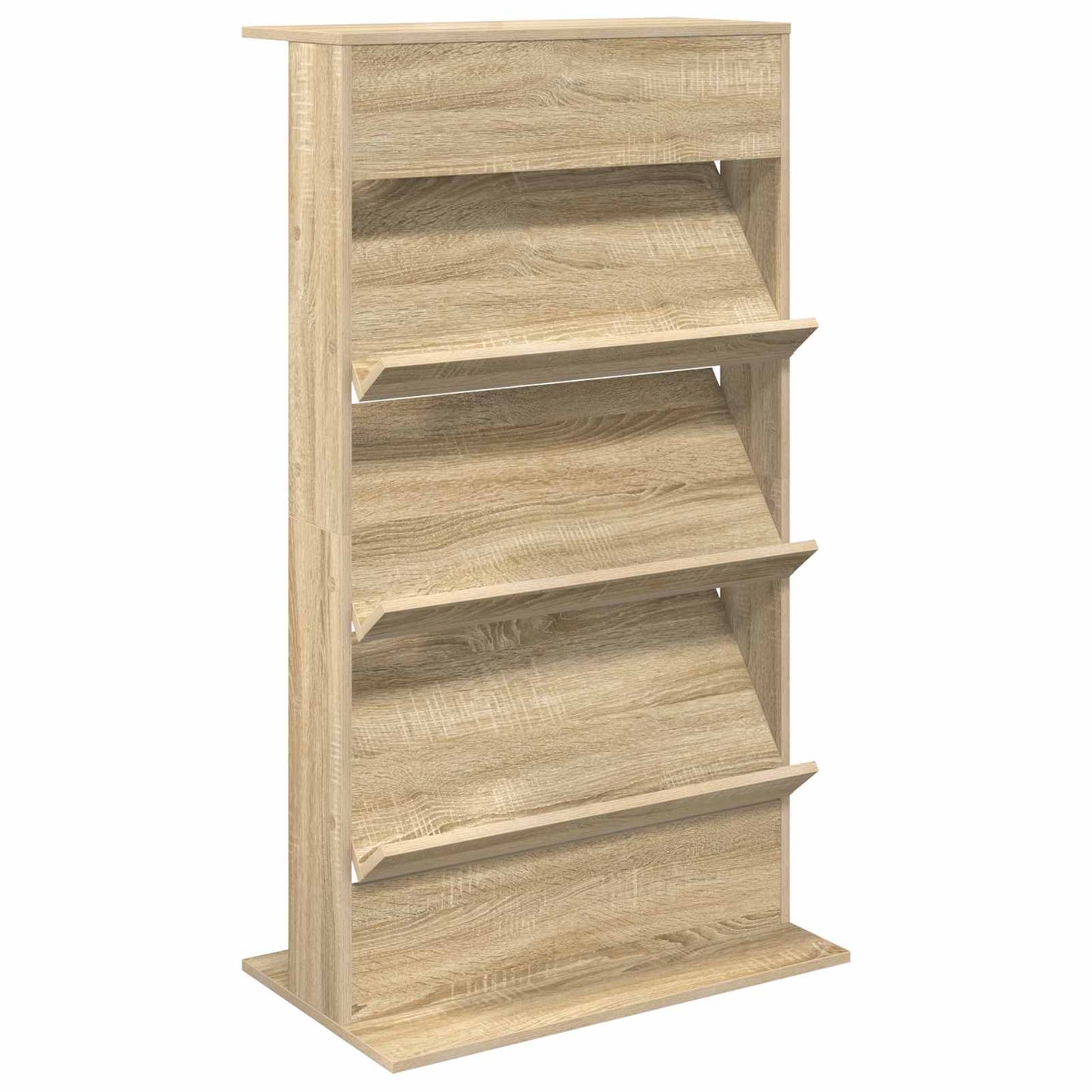Scaffale per riviste Rovere Sonoma 70 x 41 x 126 cm