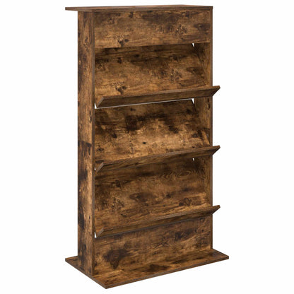 Scaffale per riviste Rovere fumÃ© 70 x 41 x 126 cm