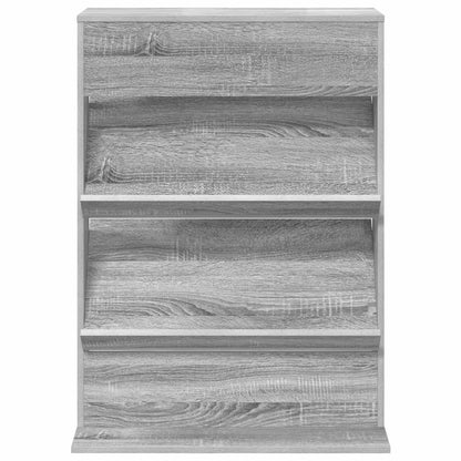 Scaffale per riviste Grigio Sonoma 70 x 41 x 96 cm