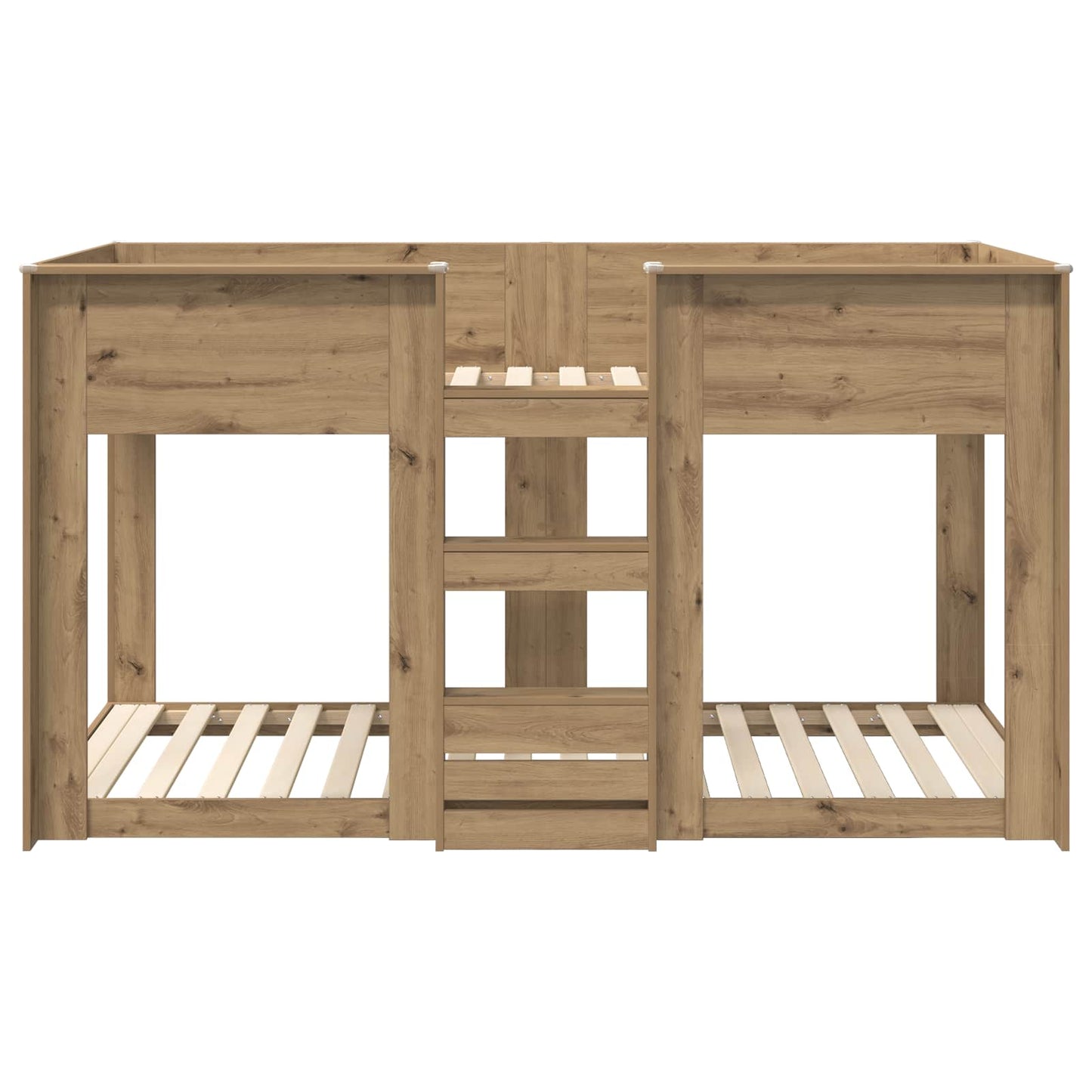 Letto a Castello per Bambini Rovere artigianale 75 x 190 cm