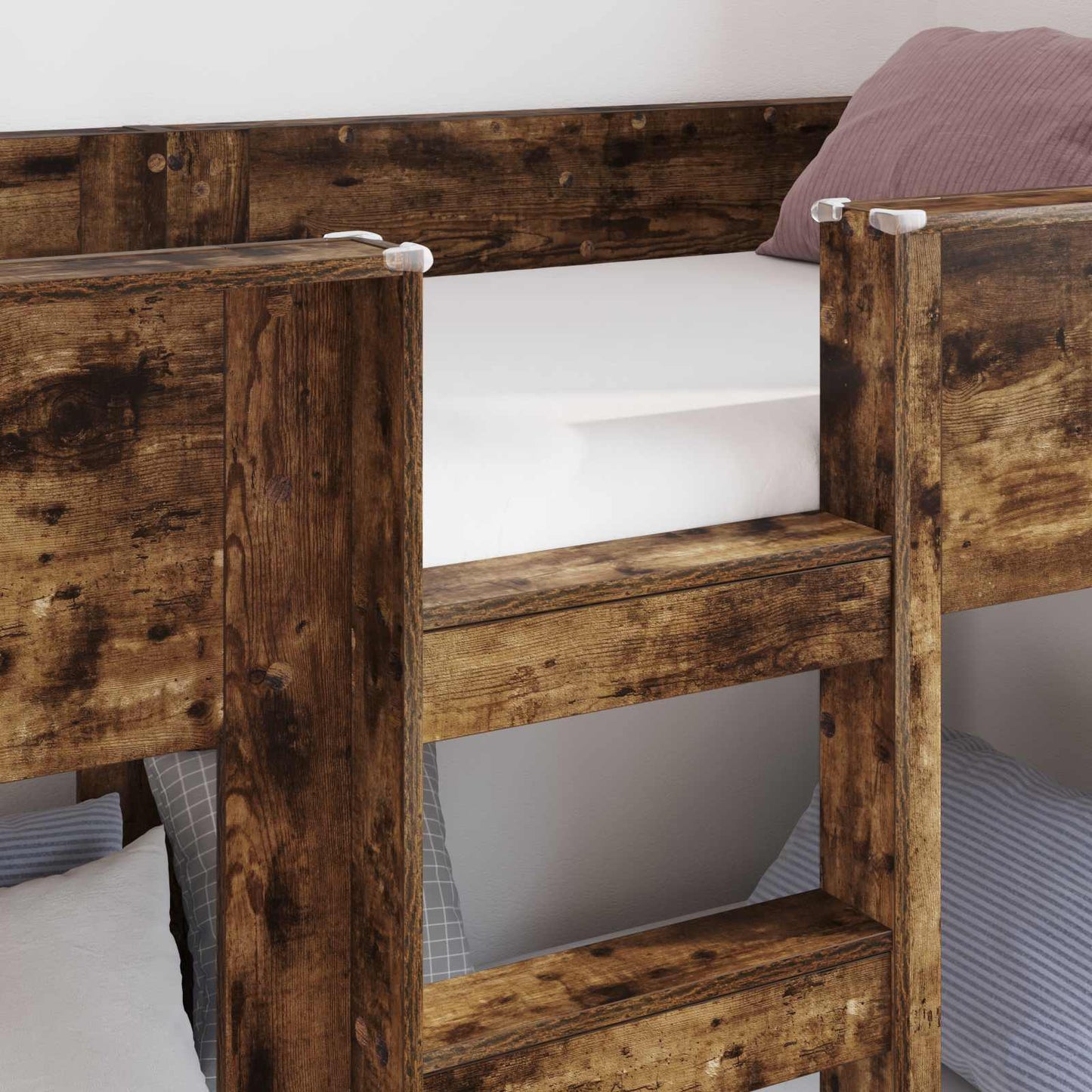Letto a Castello per Bambini Rovere fumÃ© 80 x 200 cm