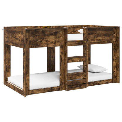 Letto a Castello per Bambini Rovere fumÃ© 80 x 200 cm