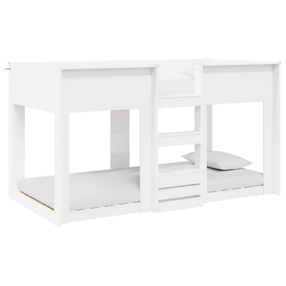 Letto a Castello per Bambini Bianco 100 x 200 cm
