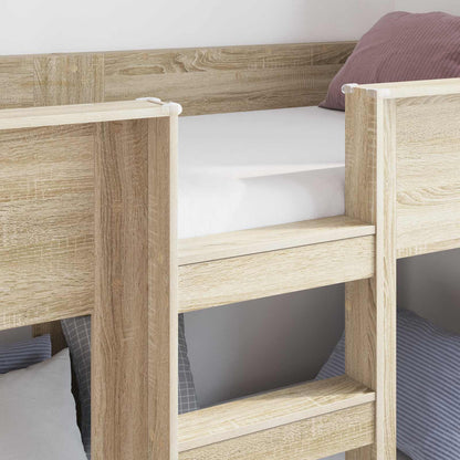 Letto a Castello per Bambini Rovere Sonoma 100 x 200 cm