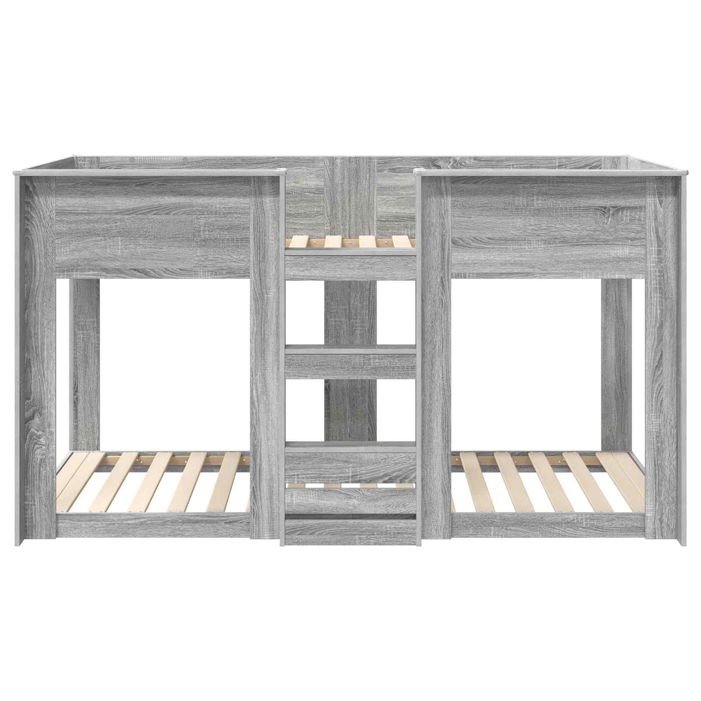 Letto a Castello per Bambini Grigio Sonoma 100 x 200 cm