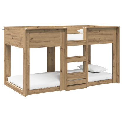Letto a Castello per Bambini Rovere artigianale 100 x 200 cm