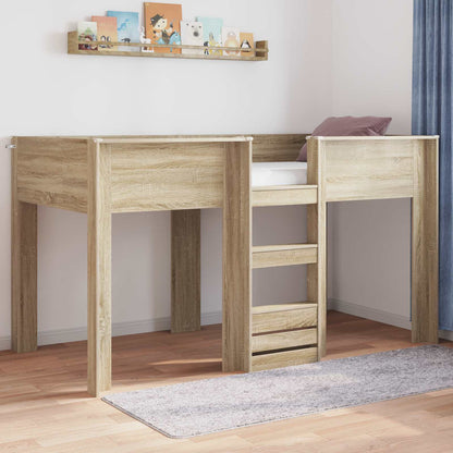Letto a Castello per Bambini Rovere Sonoma 100 x 200 cm