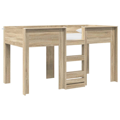 Letto a Castello per Bambini Rovere Sonoma 100 x 200 cm