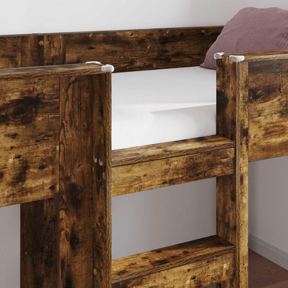 Letto a Castello per Bambini Rovere fumÃ© 100 x 200 cm
