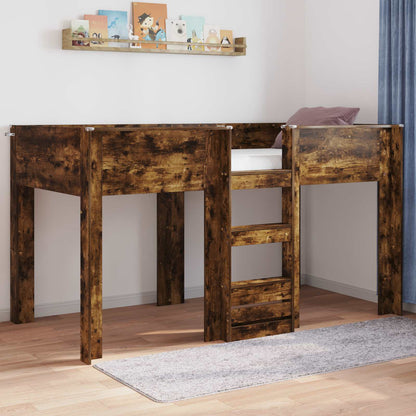 Letto a Castello per Bambini Rovere fumÃ© 100 x 200 cm