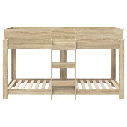 Letto a Castello per Bambini Rovere Sonoma 100 x 200 cm
