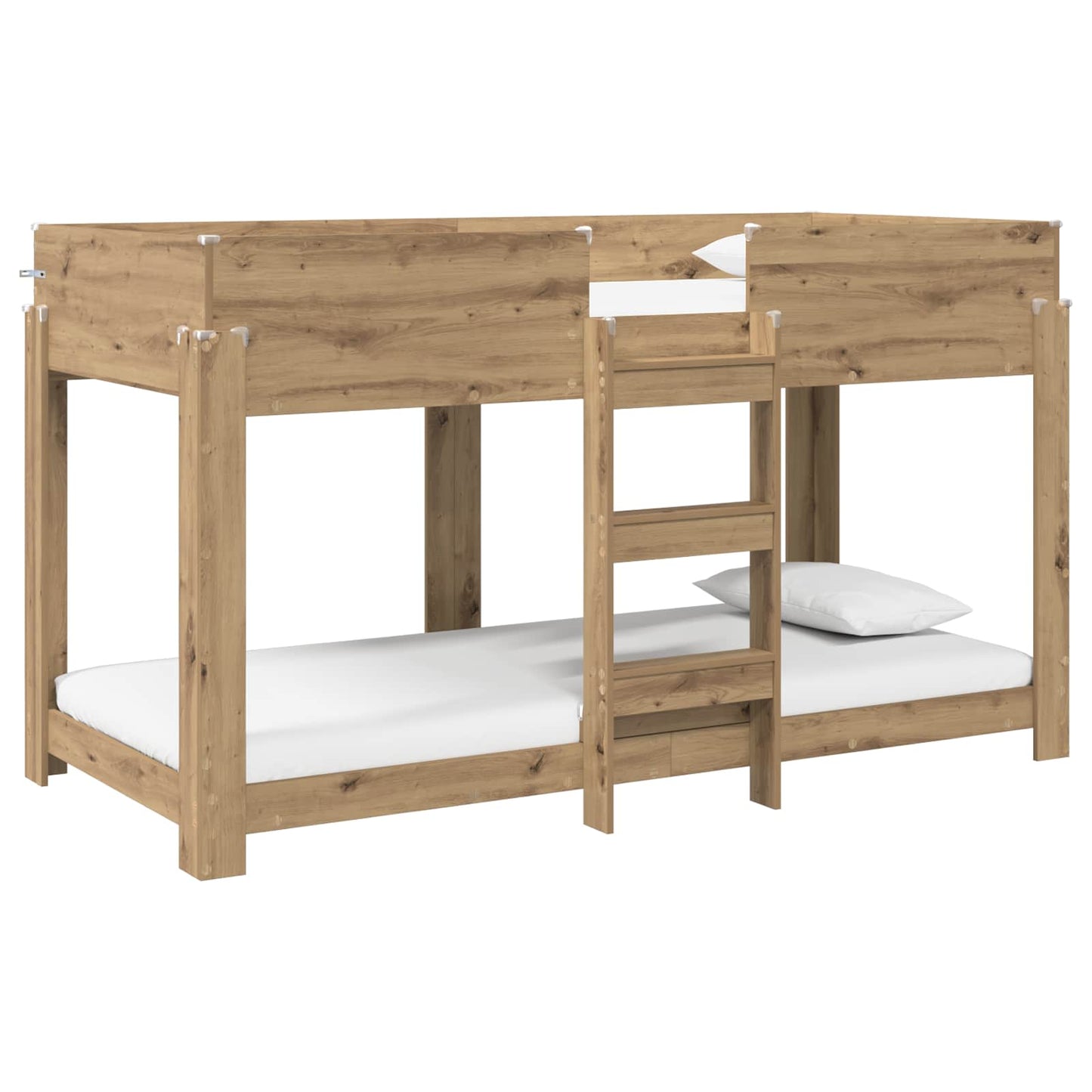 Letto a Castello per Bambini Rovere artigianale 100 x 200 cm