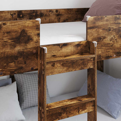 Letto a Castello per Bambini Rovere fumÃ© 80 x 200 cm