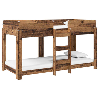 Letto a Castello per Bambini Legno vecchio 80 x 200 cm