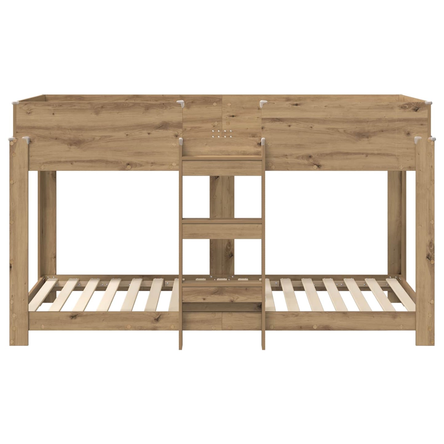 Letto a Castello per Bambini Rovere artigianale 80 x 200 cm
