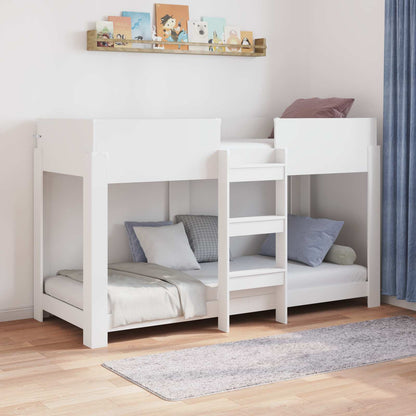 Letto a Castello per Bambini Bianco 75 x 190 cm