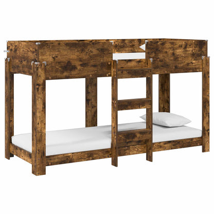 Letto a Castello per Bambini Rovere fumÃ© 75 x 190 cm