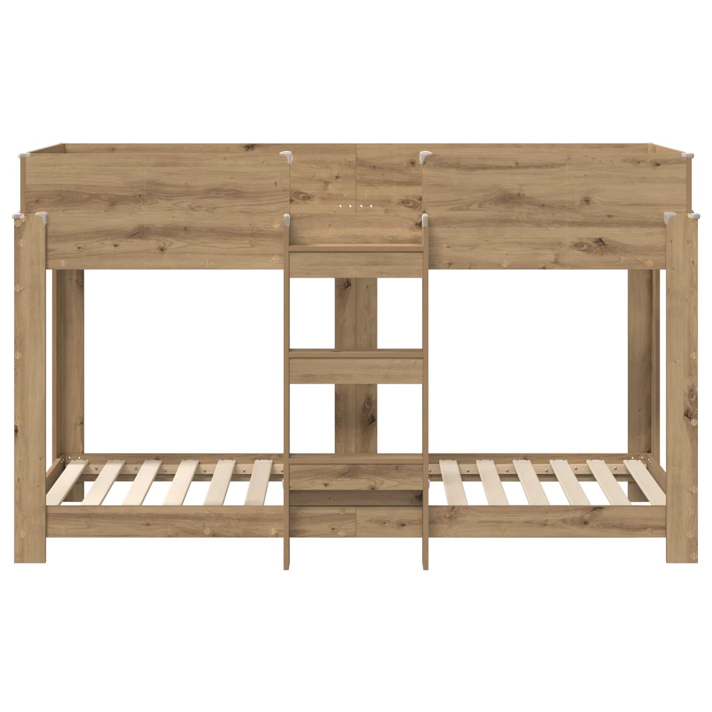 Letto a Castello per Bambini Rovere artigianale 75 x 190 cm