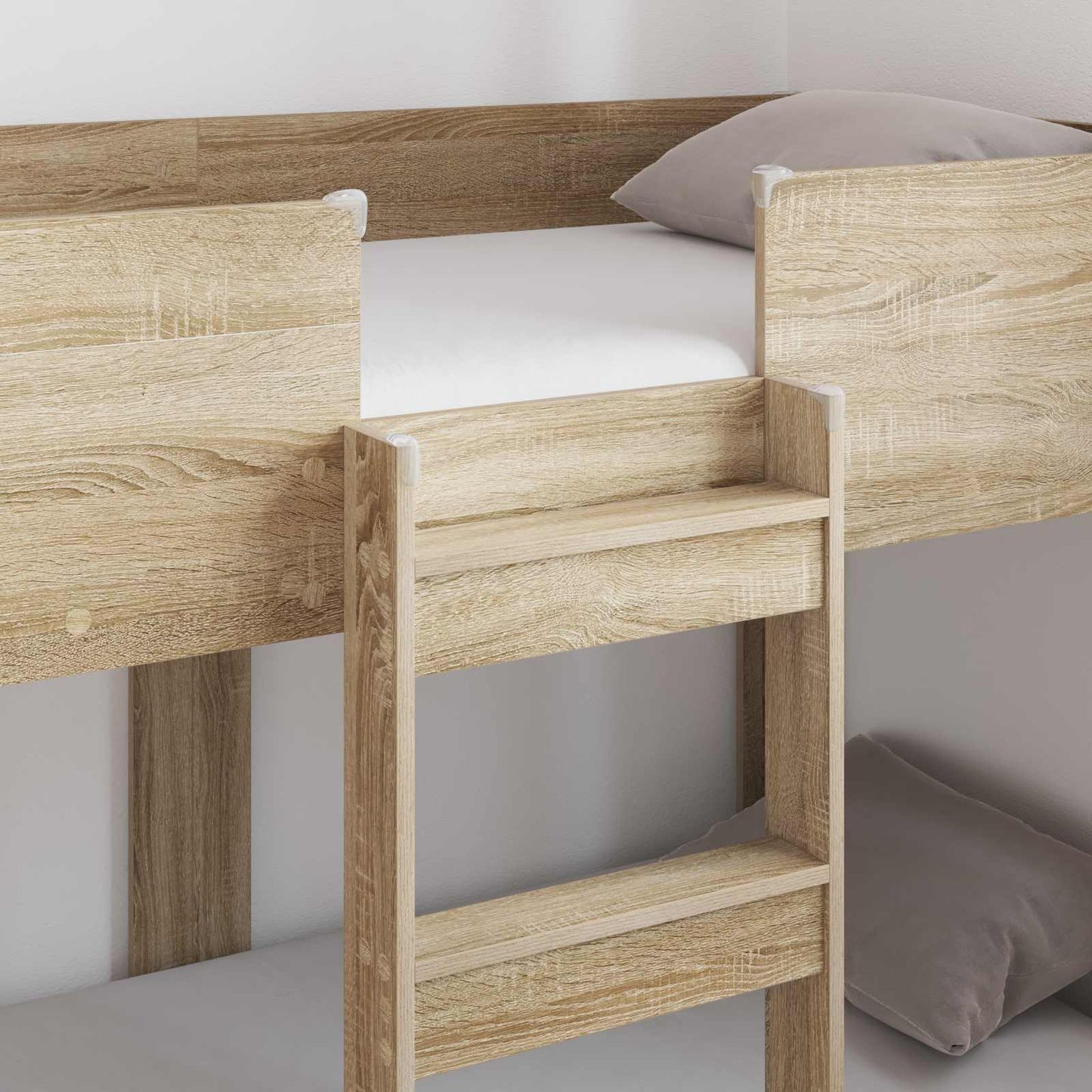 Letto a Castello per Bambini Rovere Sonoma 80 x 160 cm