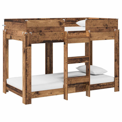 Letto a Castello per Bambini Legno vecchio 80 x 160 cm