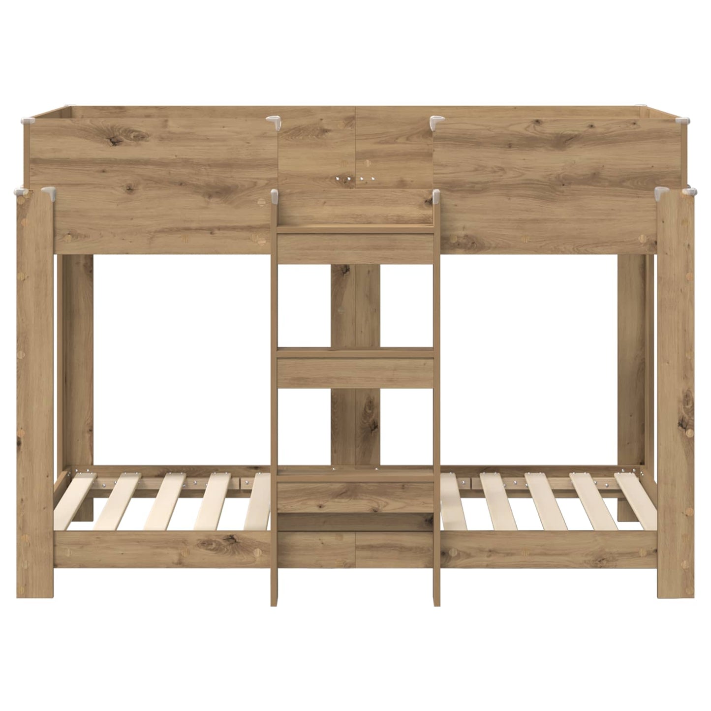 Letto a Castello per Bambini Rovere artigianale 80 x 160 cm