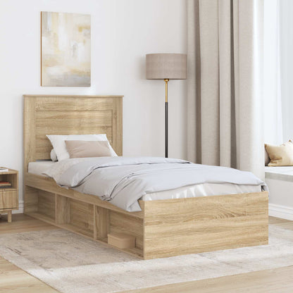 Struttura del letto Sonoma 90 x 190 cm Pino massello