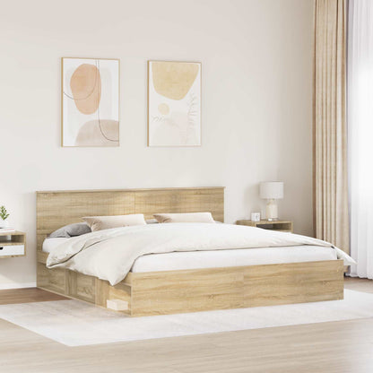 Struttura del letto Sonoma 200 x 200 cm Pino massello