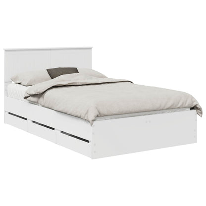 Struttura del letto Bianco 120 x 200 cm Legno Ingegnerizzato