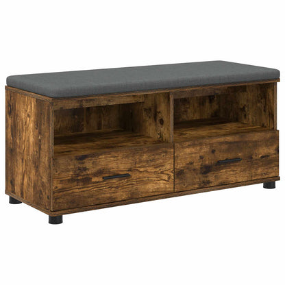 Panca per ingresso Quercia Affumicata 100 x 38 x 46 cm