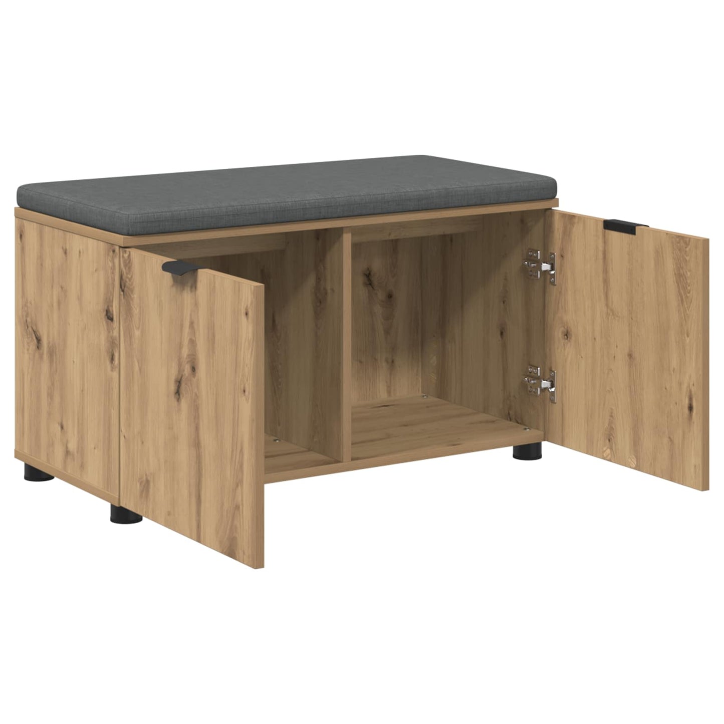 Panca per ingresso con porta Rovere Artigianale 80 x 38 x 46 cm