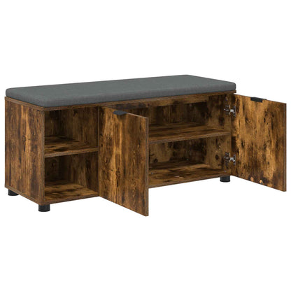 Panca per ingresso Quercia Affumicata 100 x 38 x 46 cm