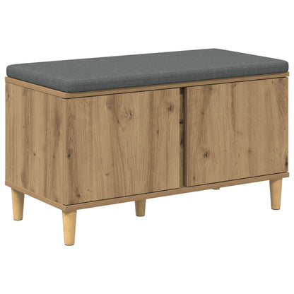 Panca per ingresso con porta Rovere Artigianale 80 x 38 x 46 cm