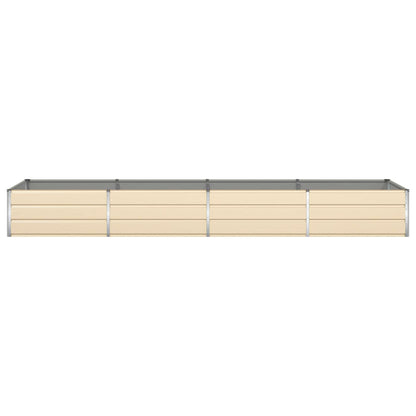 Fioriera Avorio 385 x 100 x 45 cm Acciaio zincato