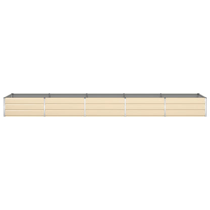 Fioriera Avorio 480 x 100 x 45 cm Acciaio zincato