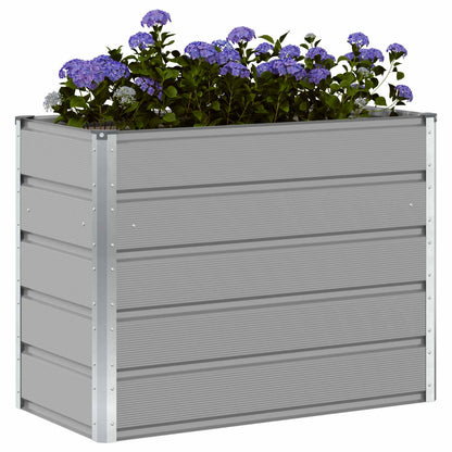 Fioriera Grigio chiaro 480 x 50 x 45 cm Acciaio zincato