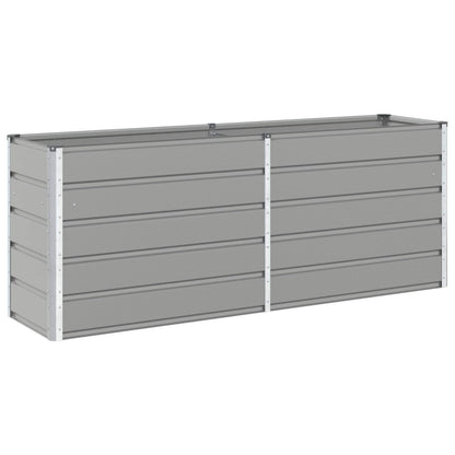Fioriera Grigio chiaro 480 x 50 x 45 cm Acciaio zincato