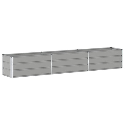 Fioriera Grigio chiaro 290 x 50 x 45 cm Acciaio zincato