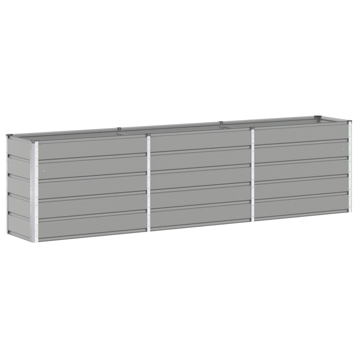 Fioriera Grigio chiaro 480 x 50 x 45 cm Acciaio zincato