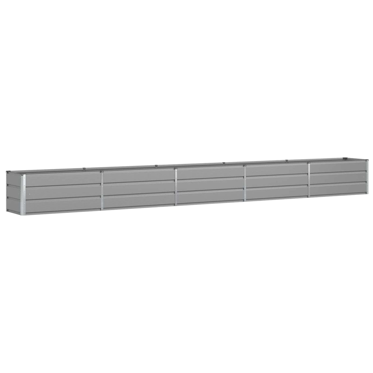 Fioriera Grigio chiaro 480 x 50 x 45 cm Acciaio zincato